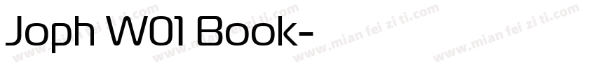 Joph W01 Book字体转换